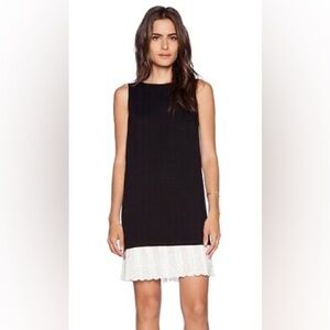 Anthropologie Bailey44 Women's Black Sleevelesss Mount Meru Mini Dress